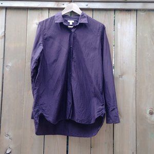 Gap Cotton/Silk Button Down Blouse Size S